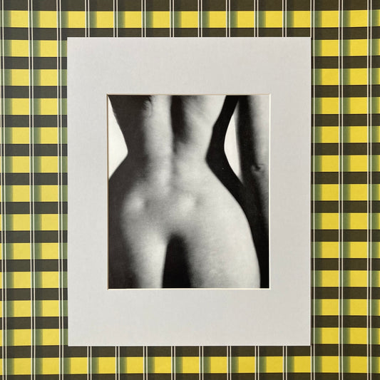 1960s Brandt Nude Mounted Print ~ 11 x 14"