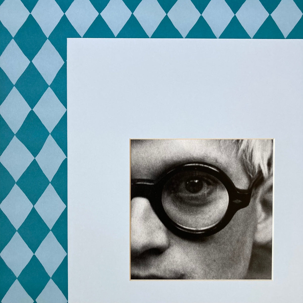 David Hockney by Beaton Mounted Print ~ 11 x 14"
