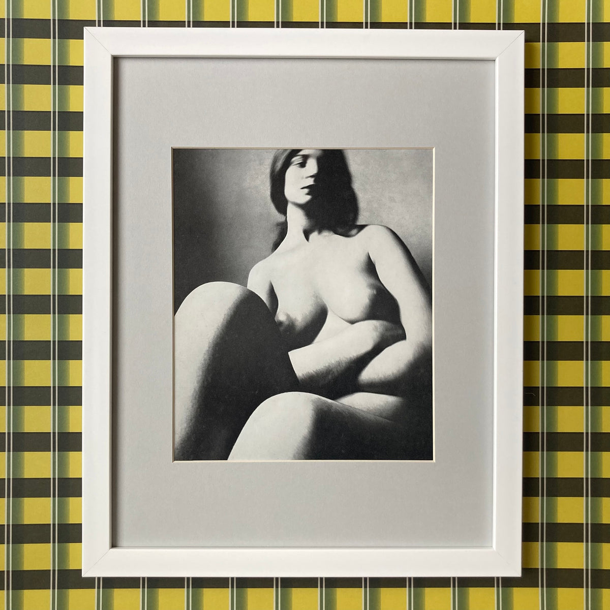 1960s Brandt Nude Mounted Print ~ 11 x 14"