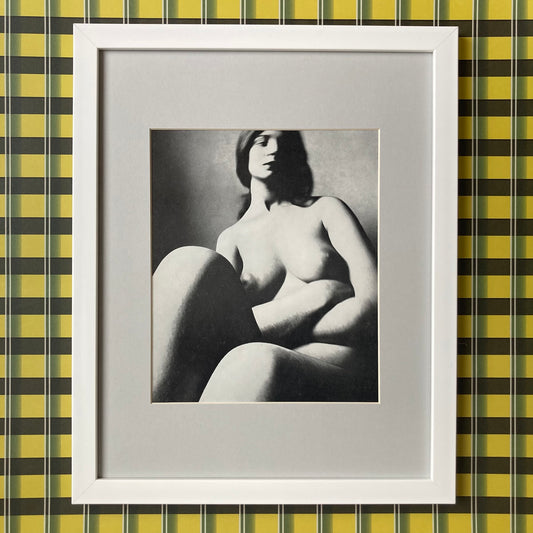 1960s Brandt Nude Mounted Print ~ 11 x 14"