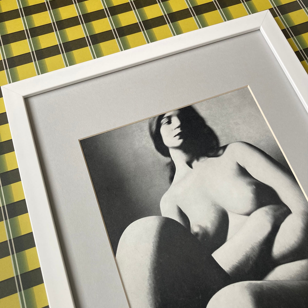 1960s Brandt Nude Mounted Print ~ 11 x 14"