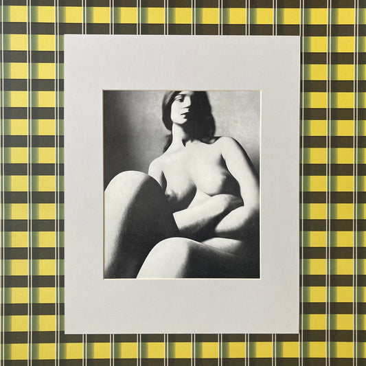 1960s Brandt Nude Mounted Print ~ 11 x 14"