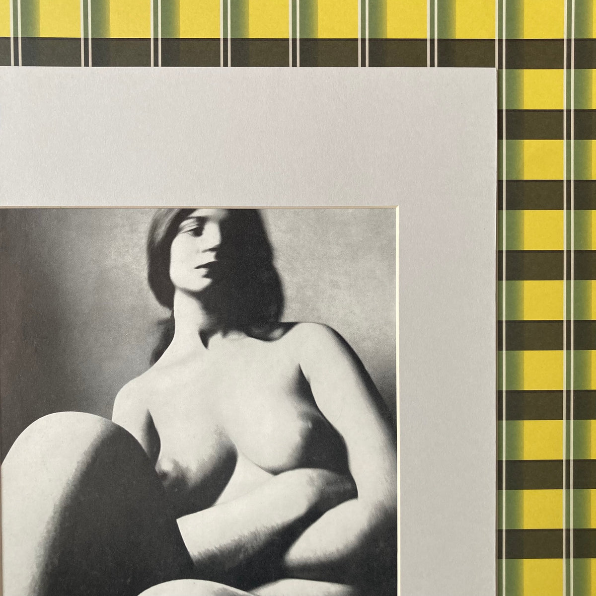 1960s Brandt Nude Mounted Print ~ 11 x 14"