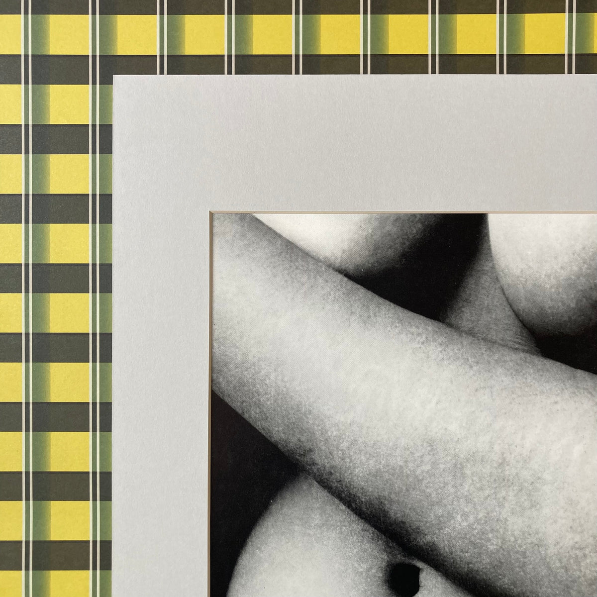 1960s Brandt Nude Mounted Print ~ 11 x 14"