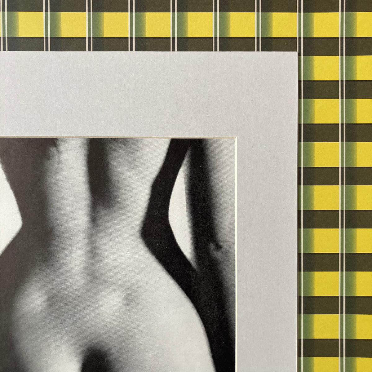 1960s Brandt Nude Mounted Print ~ 11 x 14"