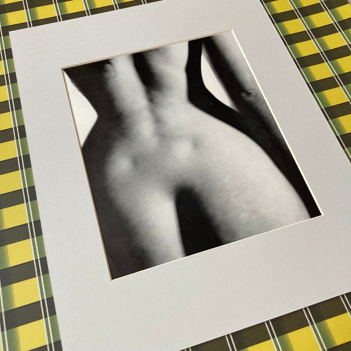 1960s Brandt Nude Mounted Print ~ 11 x 14"