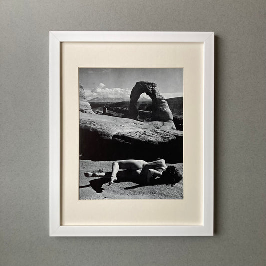 1960s Rock Nude Mounted Print ~ 11 x 14"