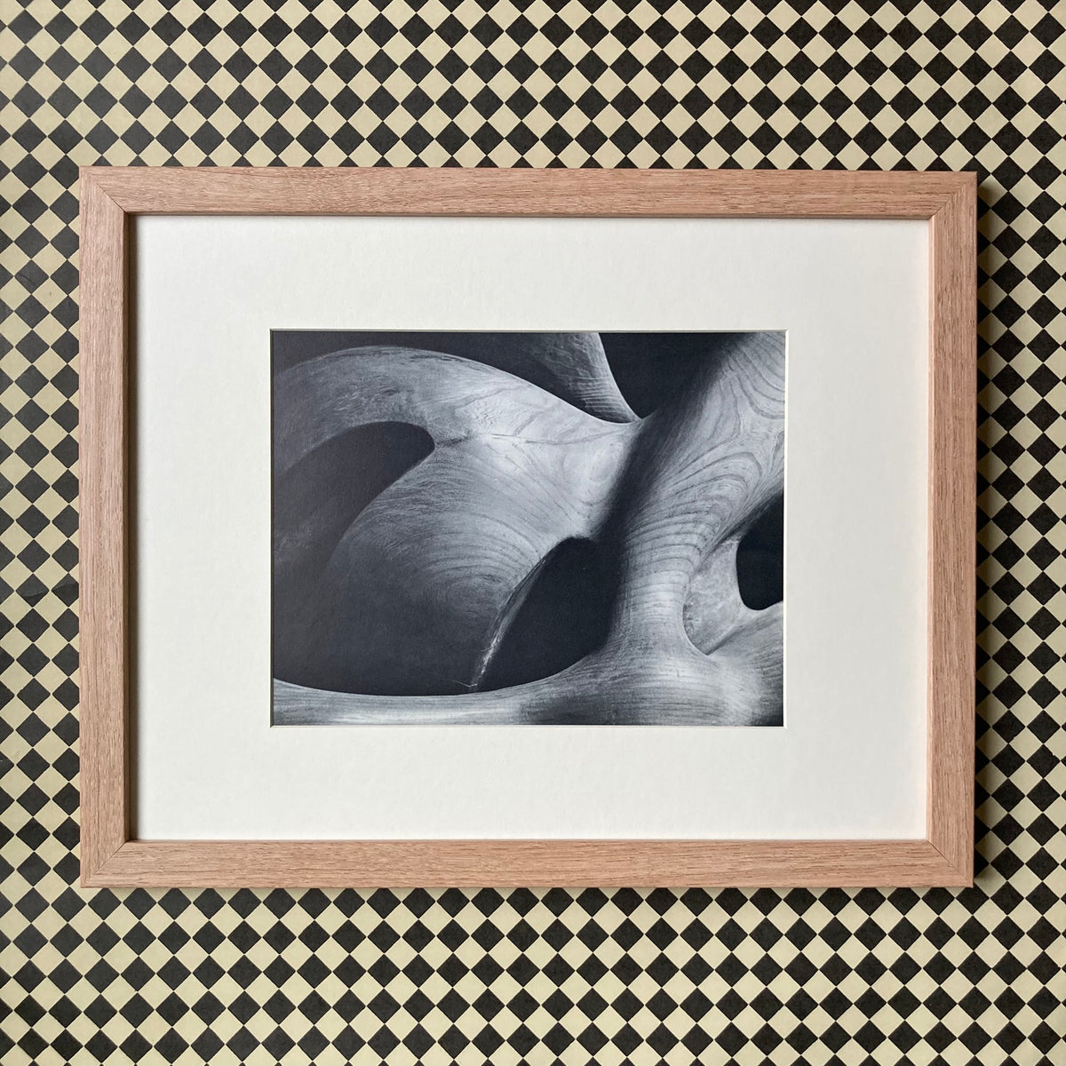 1960s Henry Moore Mounted Print ~ 11 x 14"