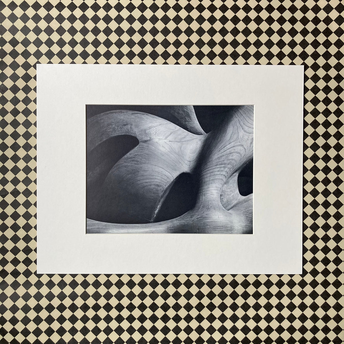 1960s Henry Moore Mounted Print ~ 11 x 14"