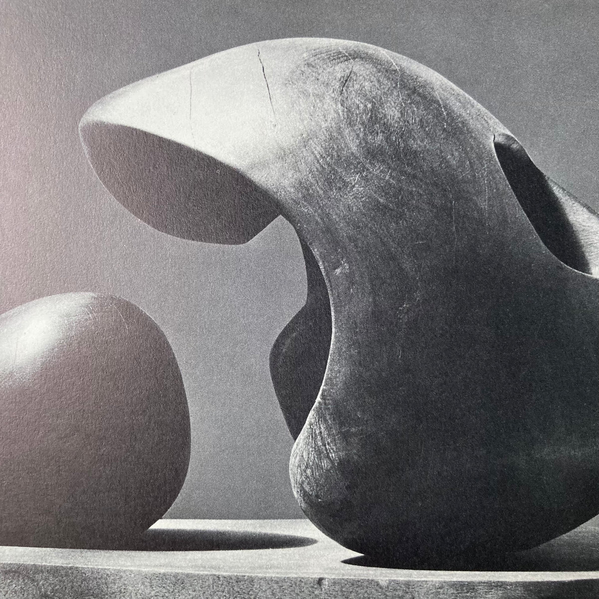 1960s Henry Moore Mounted Print ~ 11 x 14"