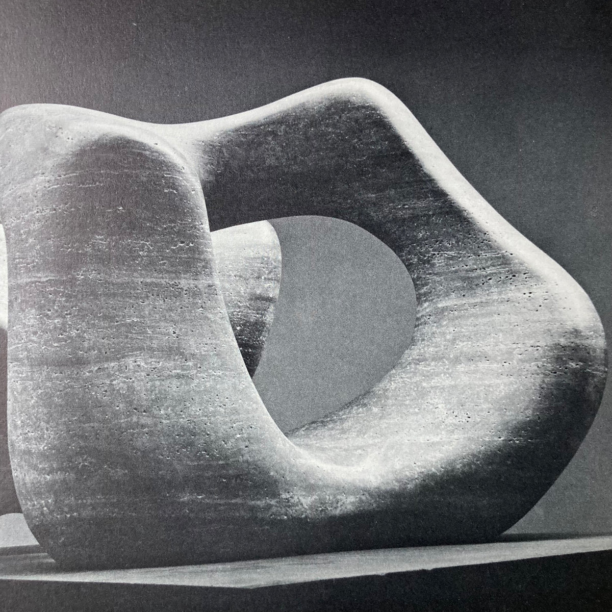 1960s Henry Moore Mounted Print ~ 11 x 14"
