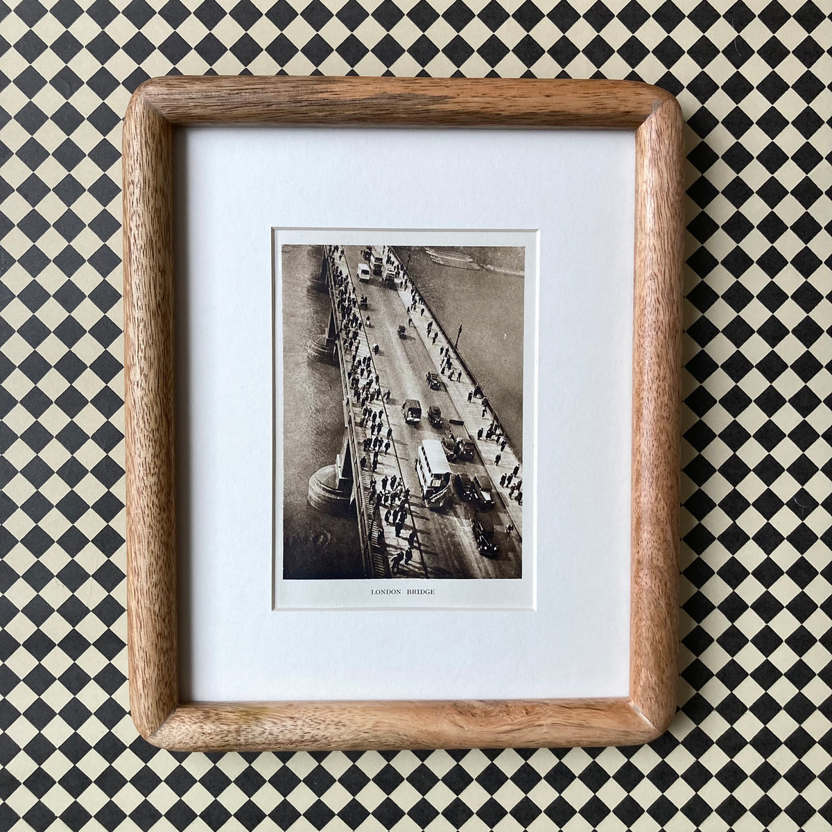 1940s London Bridge Mounted Print ~ 8 x 10"