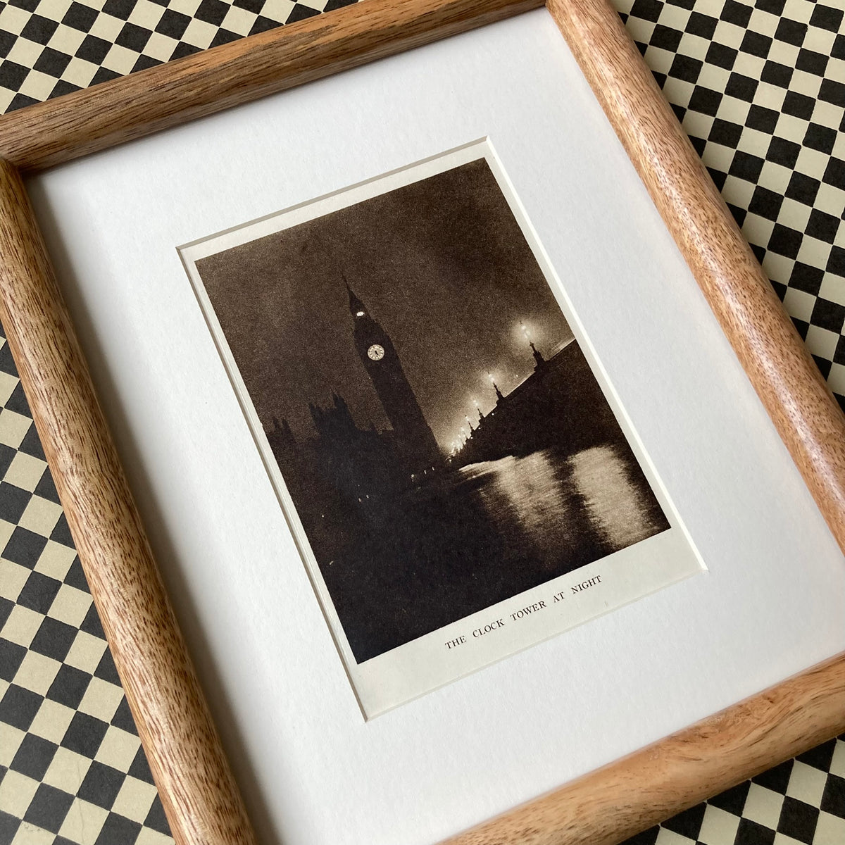 1940s Big Ben Mounted Print ~ 8 x 10"