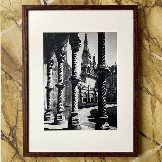 1960s Mosteiro da Batalha Mounted Print ~ 30 x 40cm