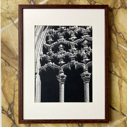 1960s Mosteiro da Batalha Mounted Print ~ 30 x 40cm