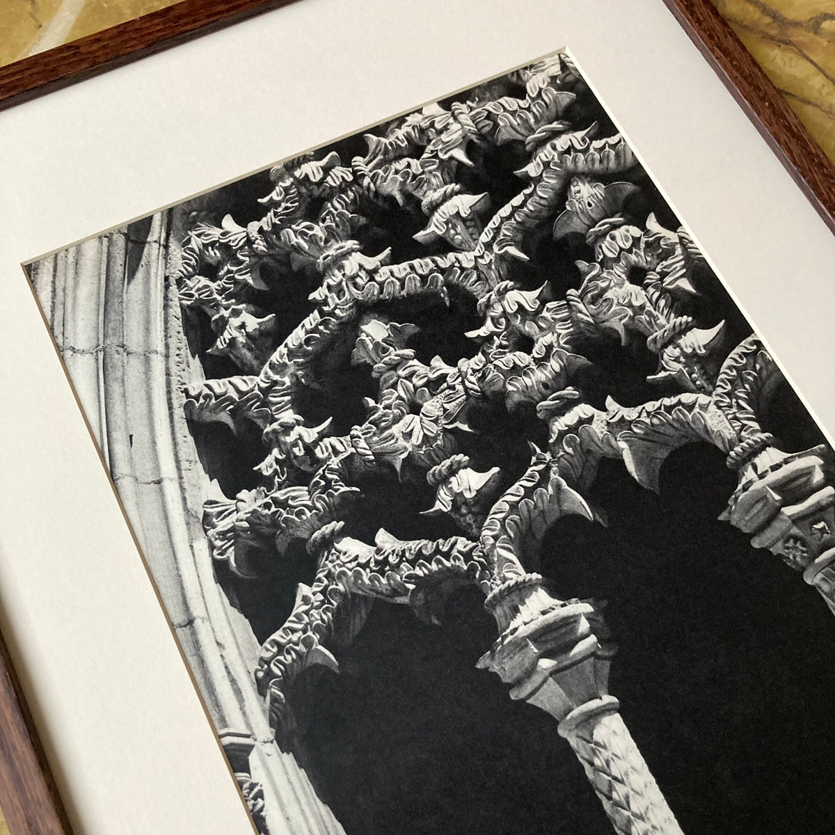 1960s Mosteiro da Batalha Mounted Print ~ 30 x 40cm