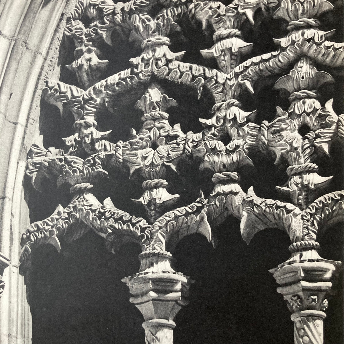 1960s Mosteiro da Batalha Mounted Print ~ 30 x 40cm