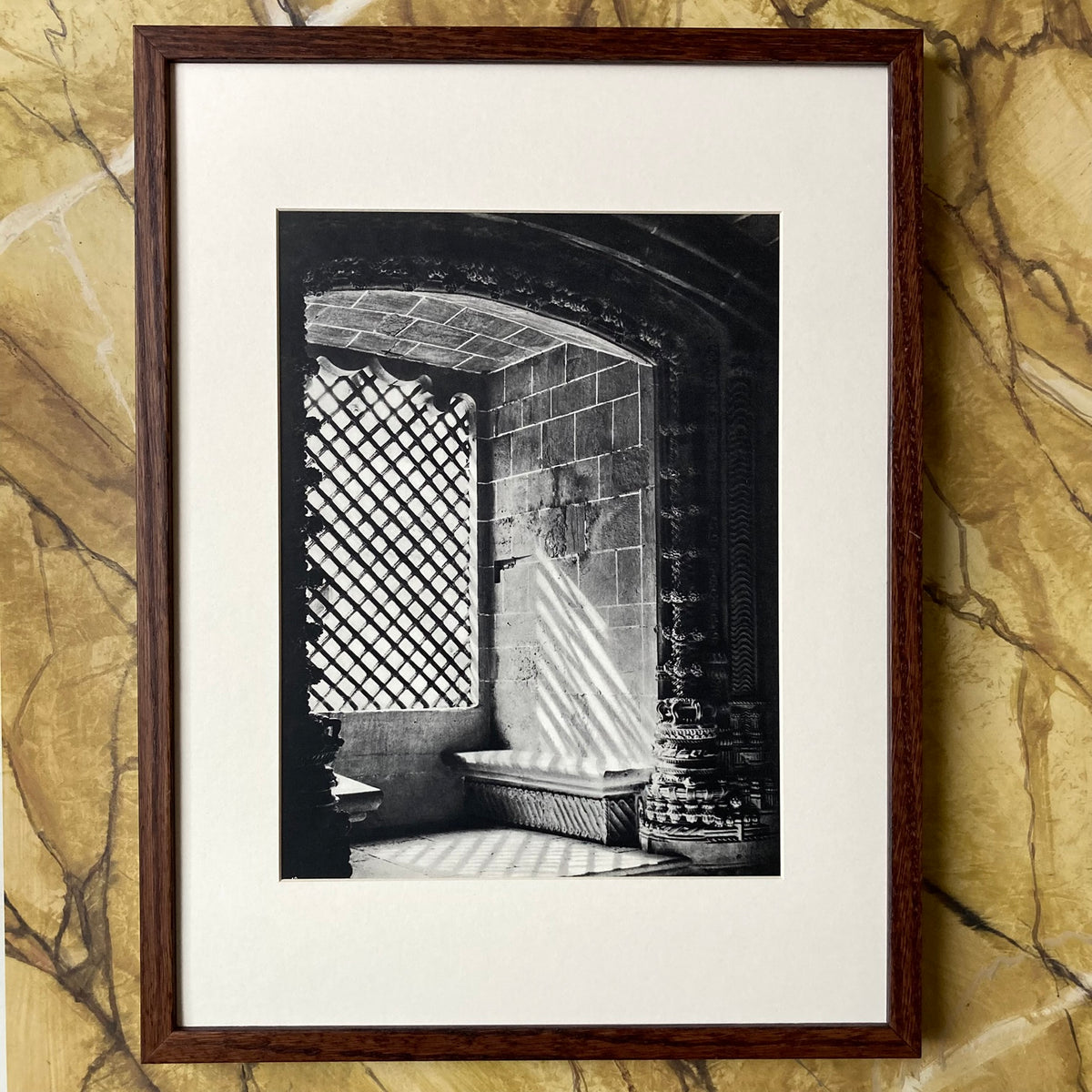 1960s Convento de Cristo Mounted Print ~ 30 x 40cm