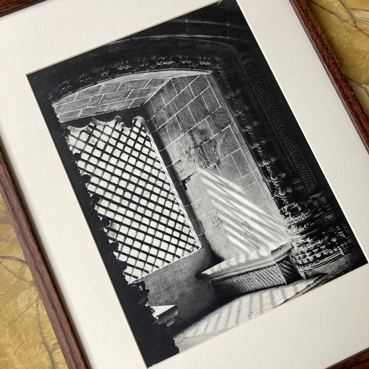 1960s Convento de Cristo Mounted Print ~ 30 x 40cm