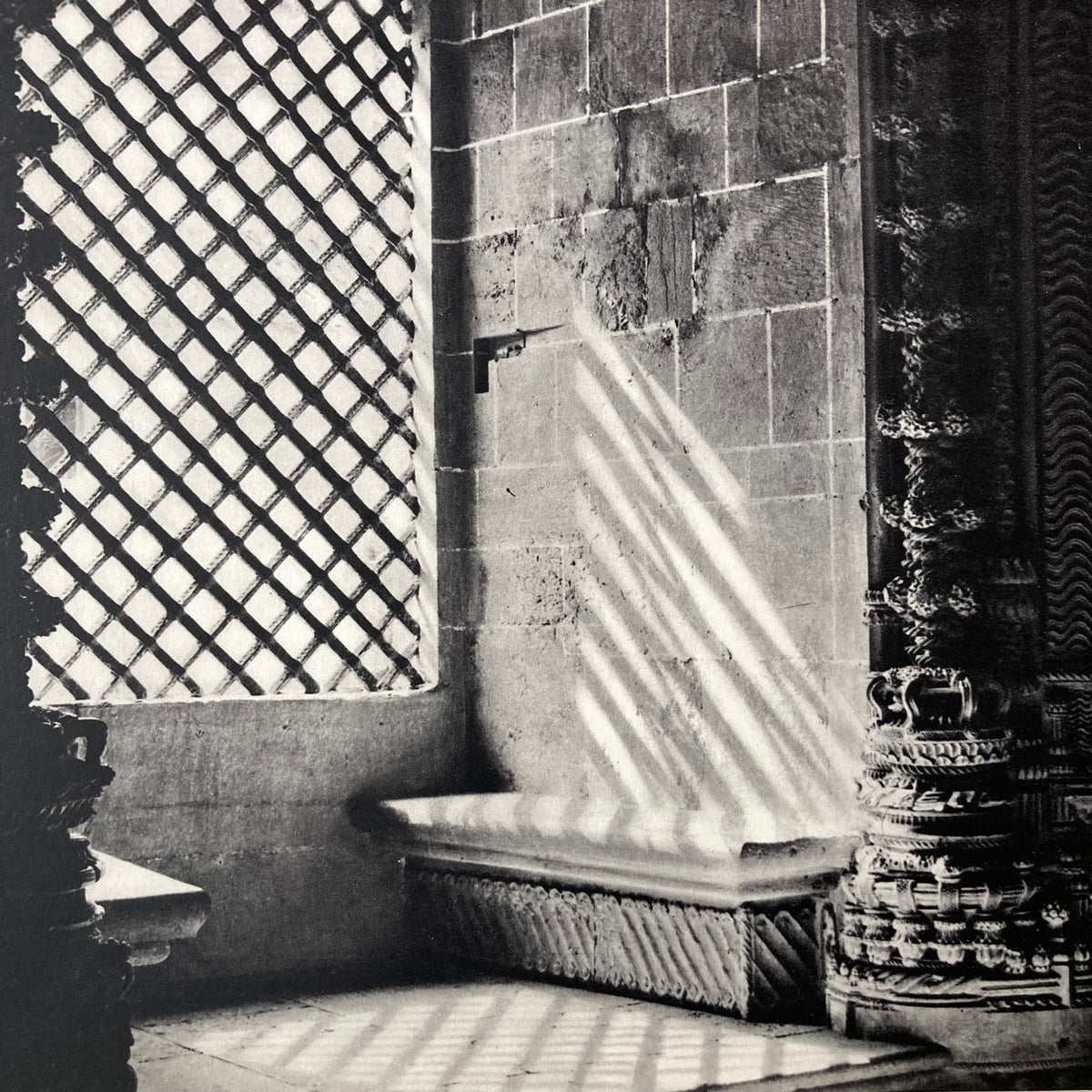 1960s Convento de Cristo Mounted Print ~ 30 x 40cm