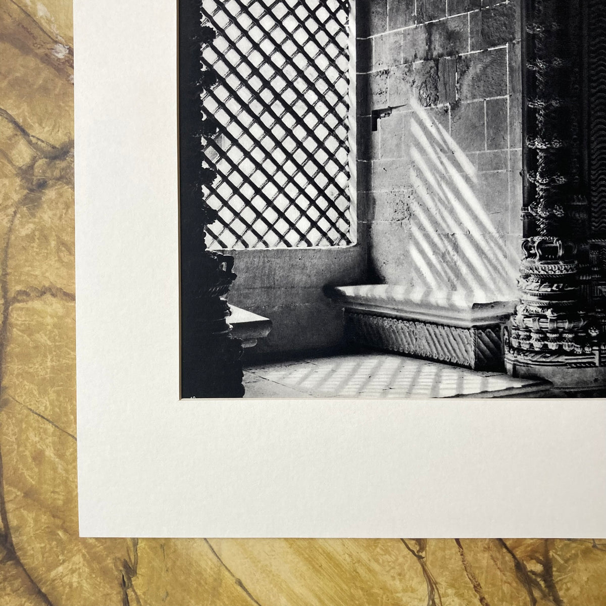 1960s Convento de Cristo Mounted Print ~ 30 x 40cm