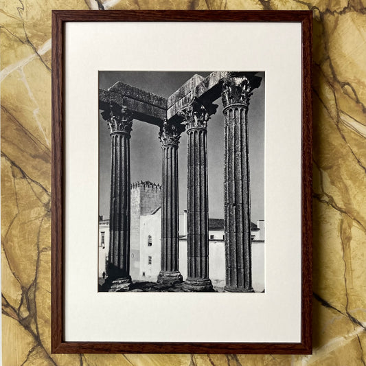 1960s Templo Romano Mounted Print ~ 30 x 40cm