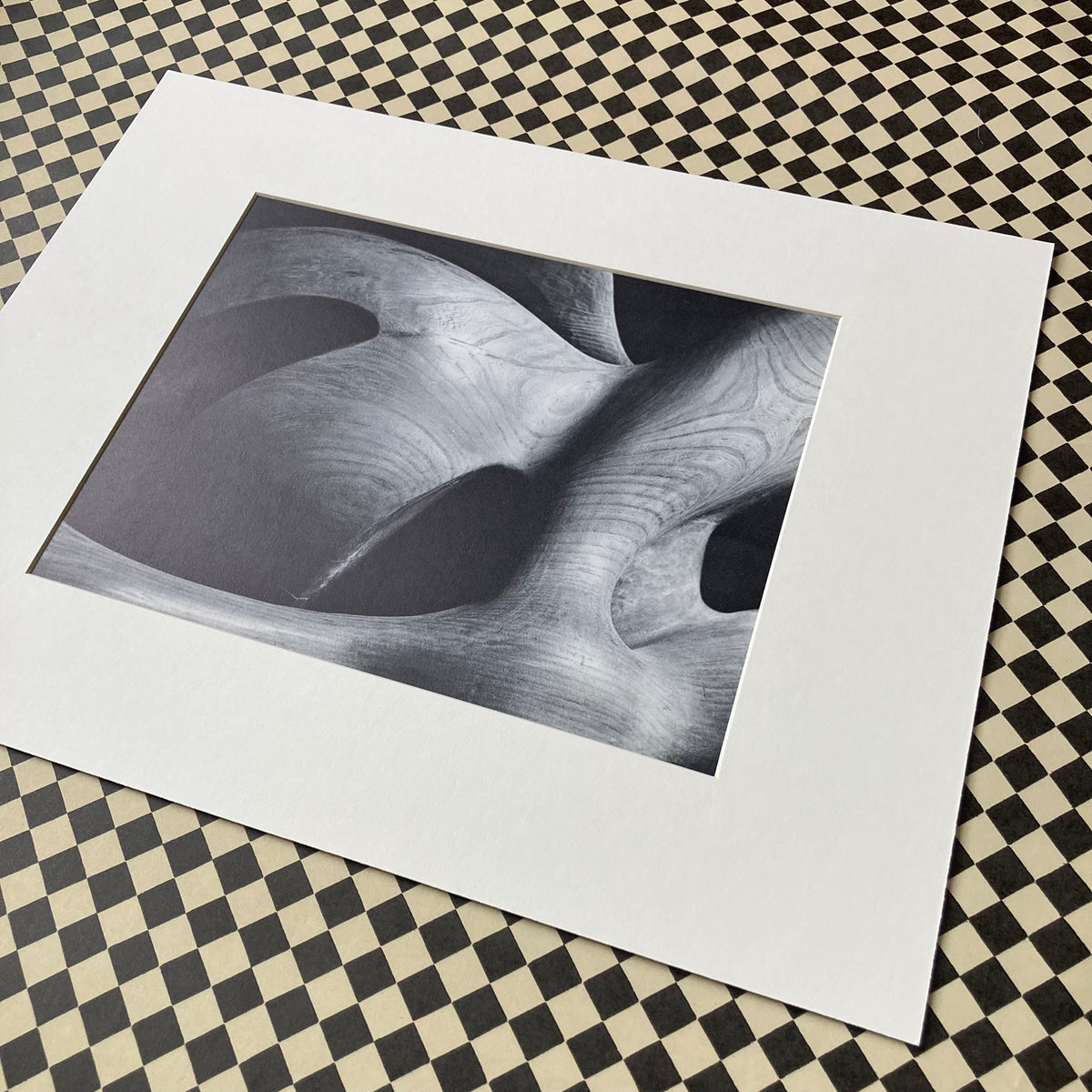 1960s Henry Moore Mounted Print ~ 11 x 14"