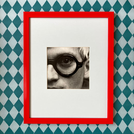 David Hockney by Beaton Mounted Print ~ 11 x 14"