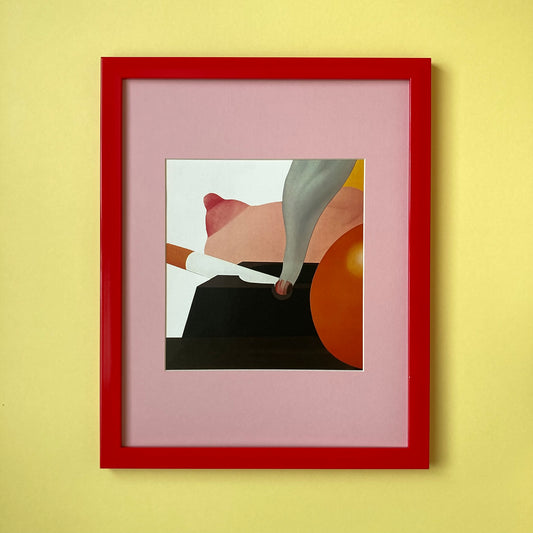 1980s Tom Wesselmann Mounted Print 11 x 14"