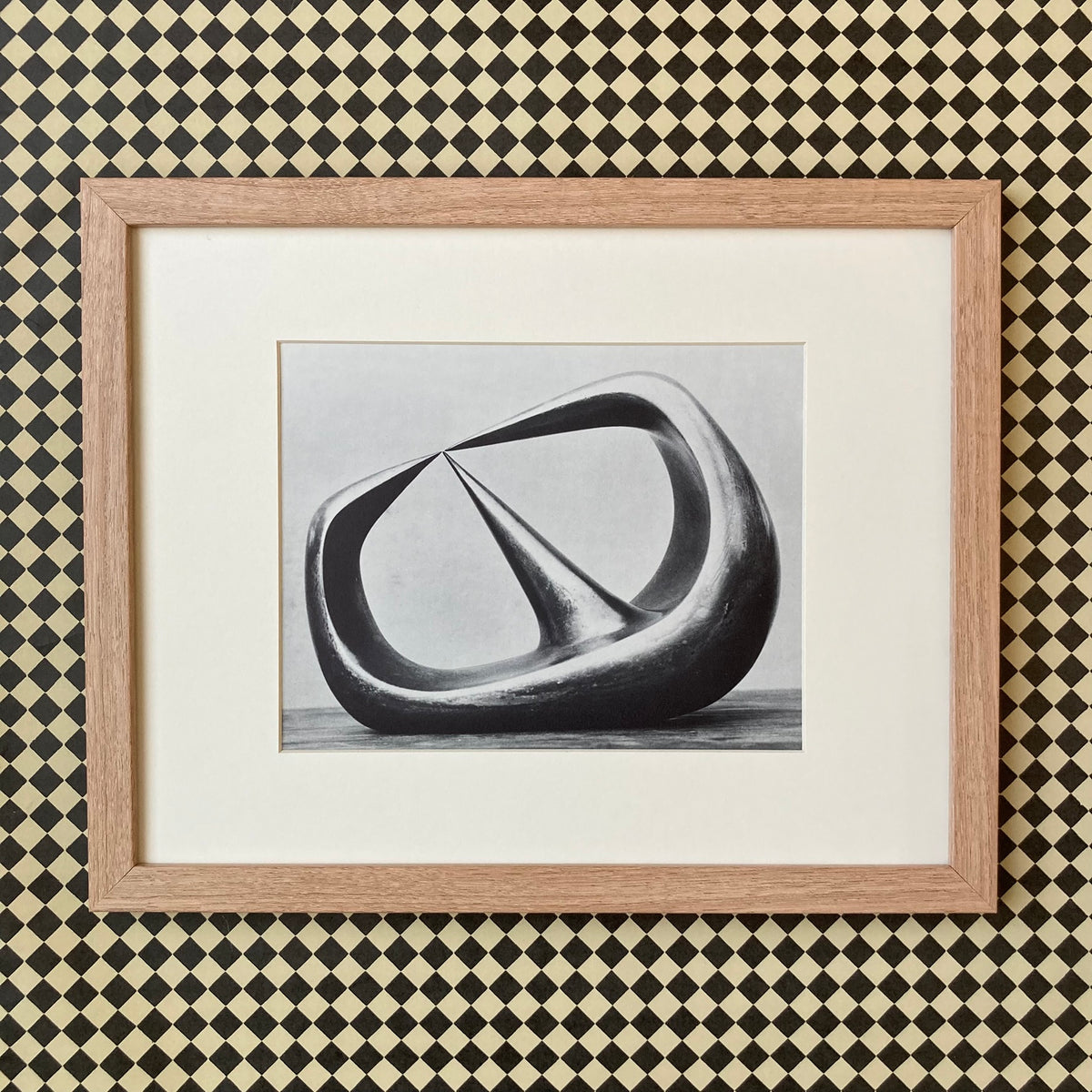 1960s Henry Moore Mounted Print ~ 11 x 14"