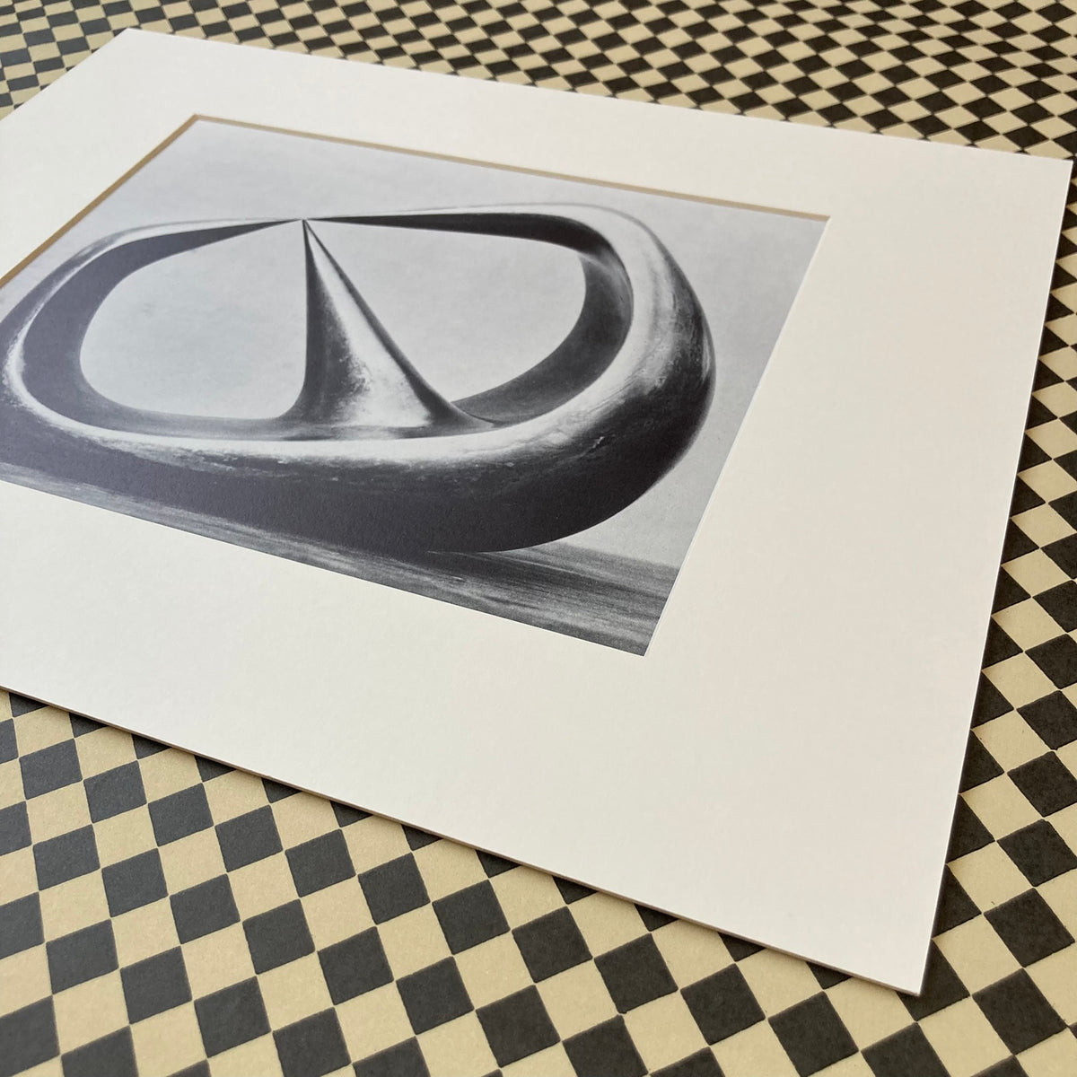 1960s Henry Moore Mounted Print ~ 11 x 14"