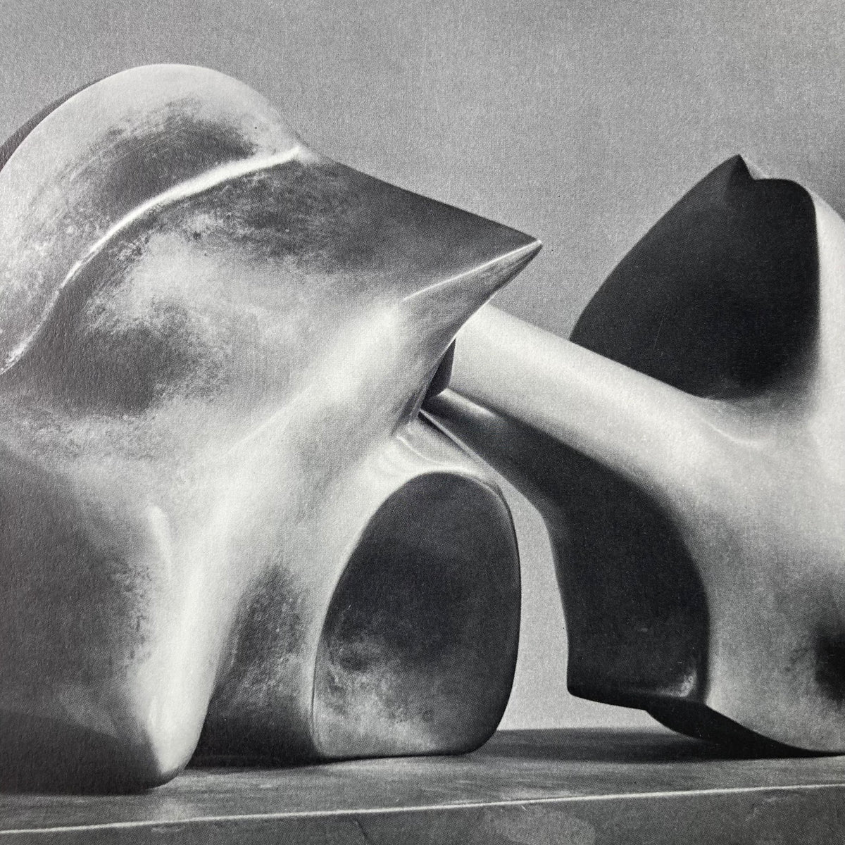 1960s Henry Moore Mounted Print ~ 11 x 14"