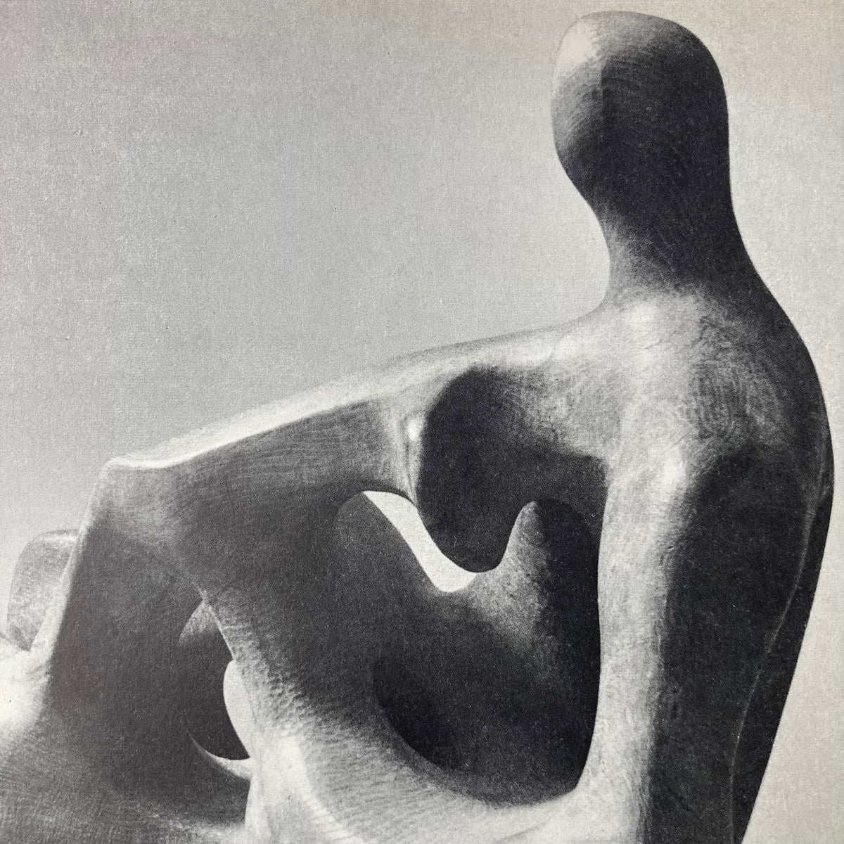 1960s Henry Moore Mounted Print ~ 11 x 14"