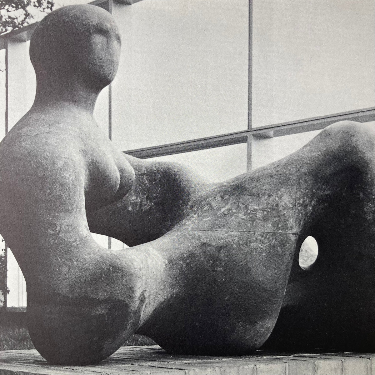 1960s Henry Moore Mounted Print ~ 11 x 14"