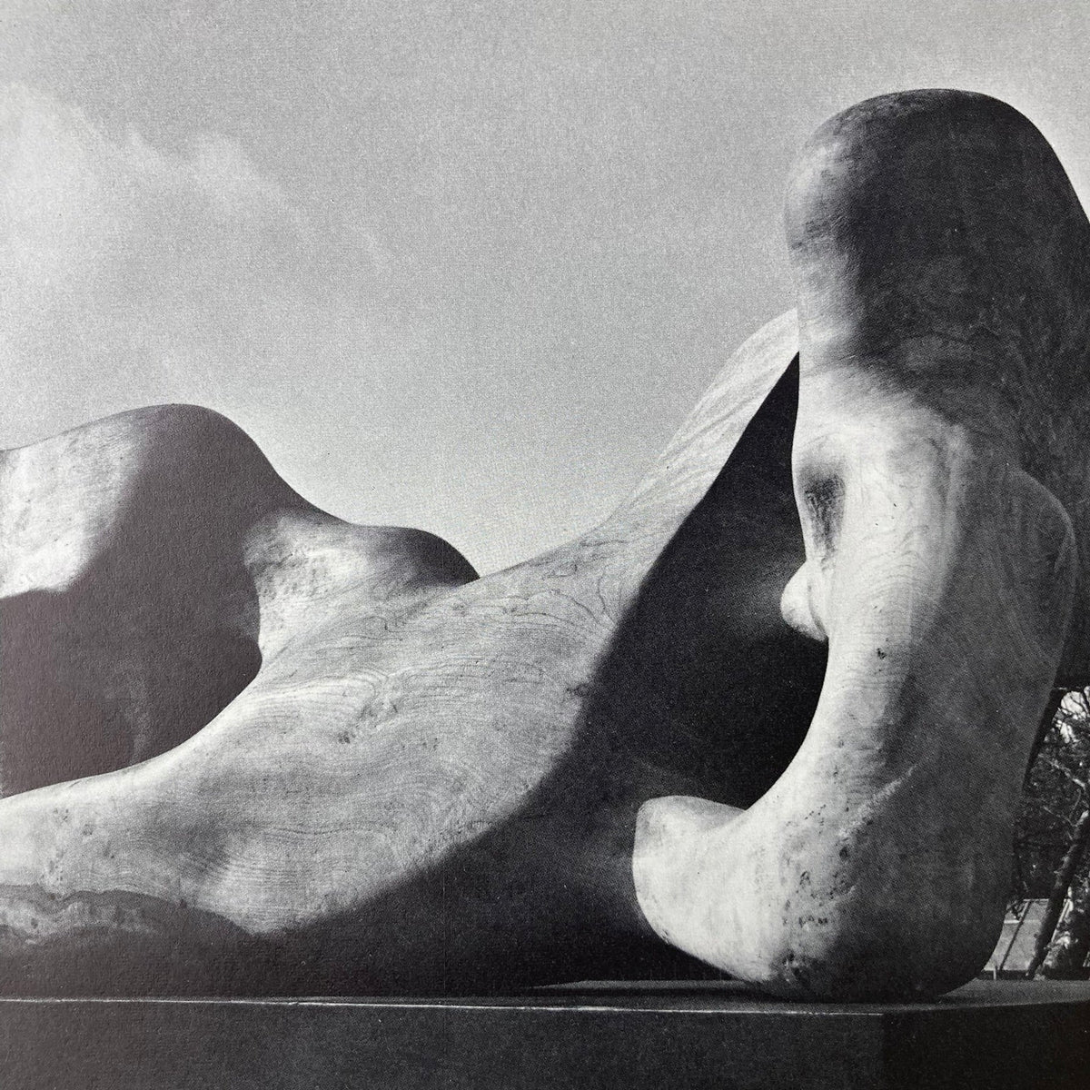 1960s Henry Moore Mounted Print ~ 11 x 14"
