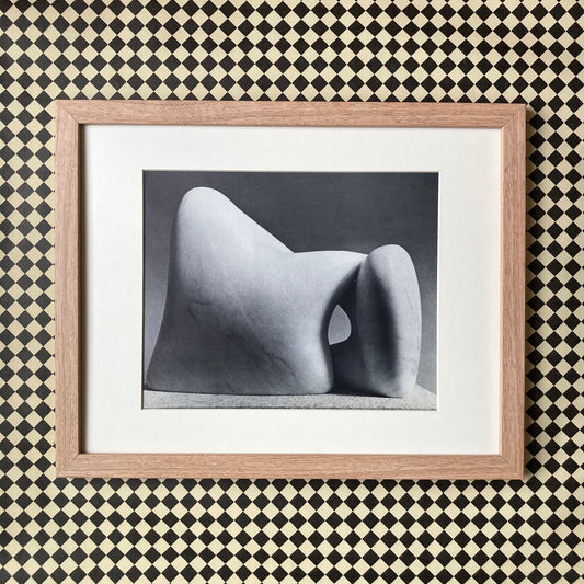 1960s Henry Moore Mounted Print ~ 11 x 14"